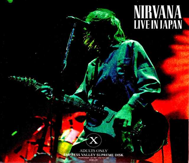 Nirvana Live in Japan 廃盤 Nirvana – Live In Japan Pacific Rim Tour – 4 x CD (Limited