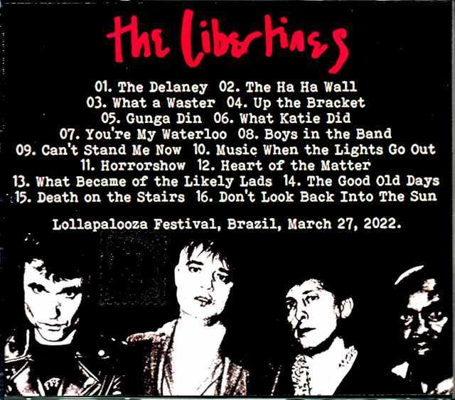 Libertines リバティーンズ/Brazil 2022 Complete