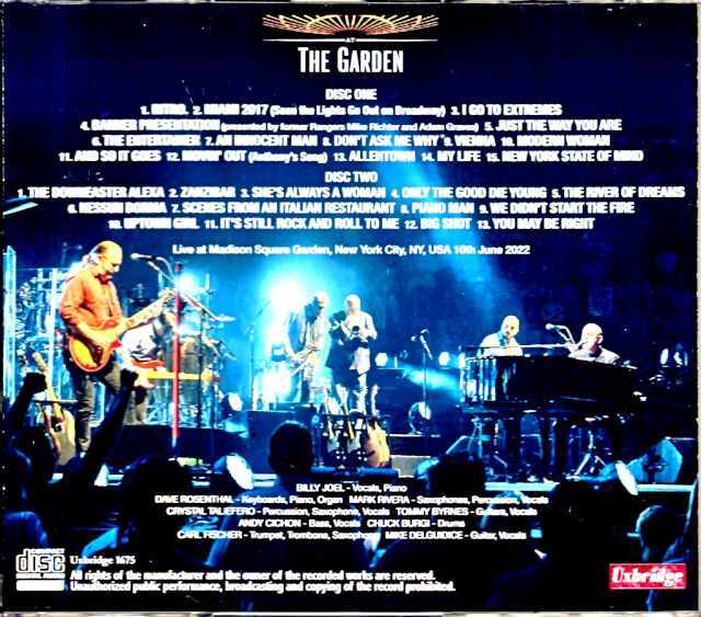 Billy Joel ビリージョエル スタジアムジャケット Ｌサイズ Billy Joel ビリー・ジョエル/NY,USA 6.10.2022