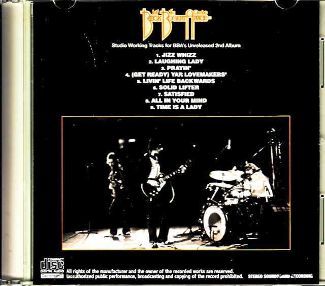 Beck,Bogert and Appice ベック・ボガート・アンド・アピス