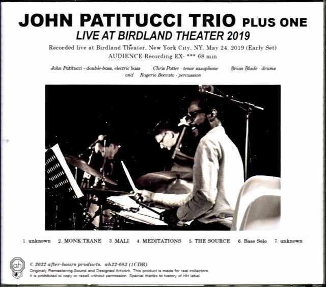 John Patitucci Trio Chris Potter Brian Blade ジョン