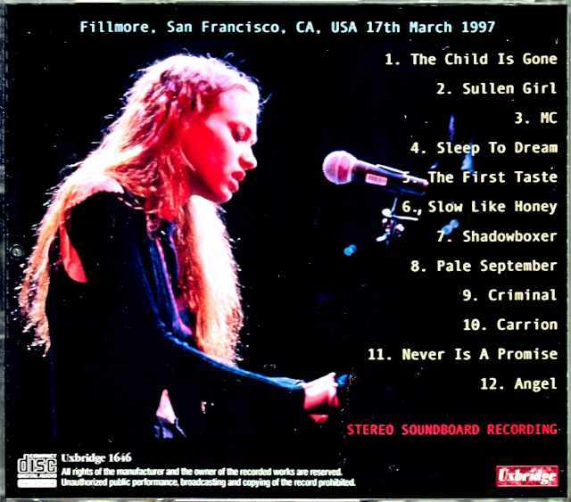 邦楽 Fiona Apple I Know Jungle Tour 2000 Fiona Apple I Know Jungle Tour 2000 - メルカリ
