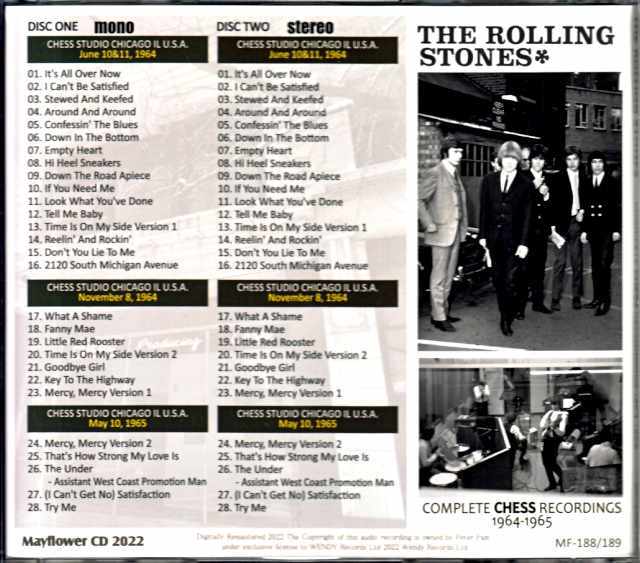 Rolling Stones ローリング・ストーンズ/Complete Chess Recordings