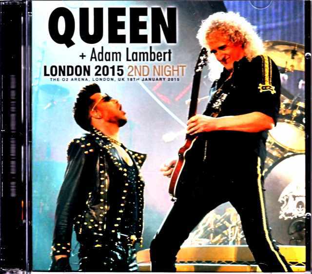Queen Adam Lambert クィーン アダム・ランバート/London,UK 1.18.2015