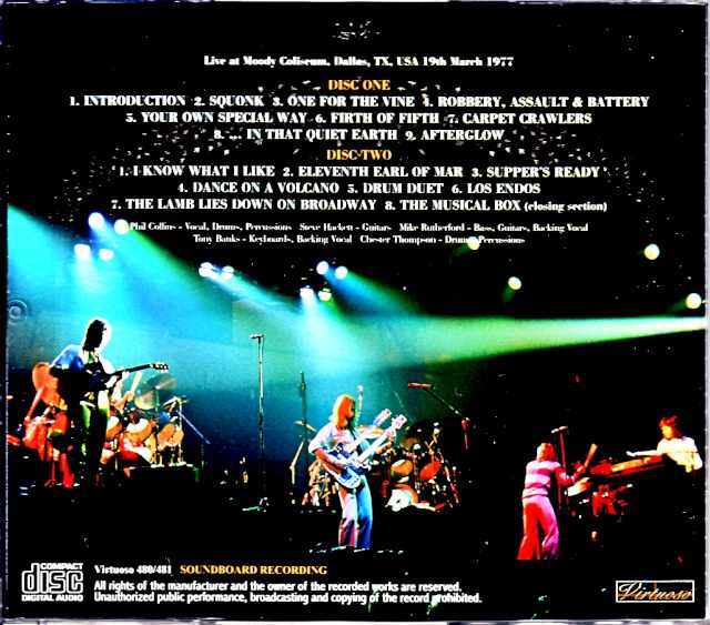 Genesis ジェネシス/TX,USA 1977 Upgrade