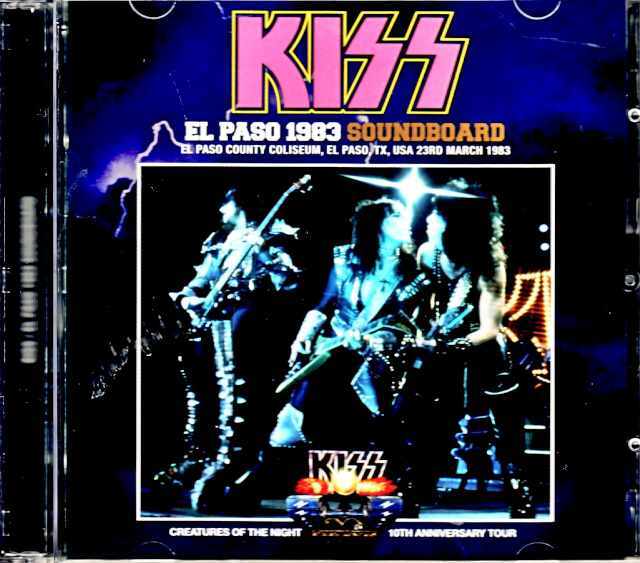 Kiss キッス/TX,USA 1983 Soundboard