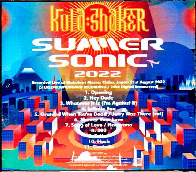 Kula Shaker クーラ・シェイカー/Chiba,Japan 2022 Complete 24Bit