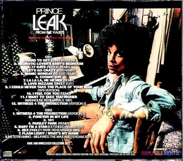 Prince プリンス/Rare and Unreleased Collection Vol.1