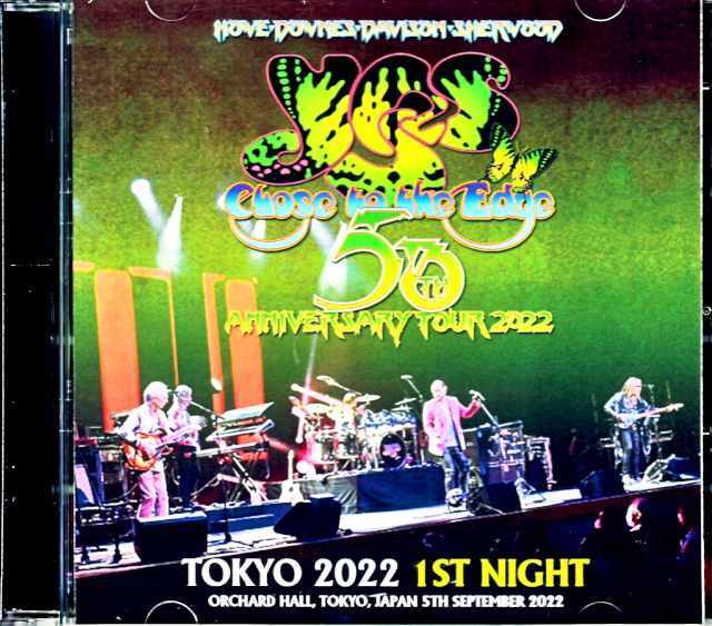 Yes イエス/Tokyo,Japan 9.5.2022 Complete