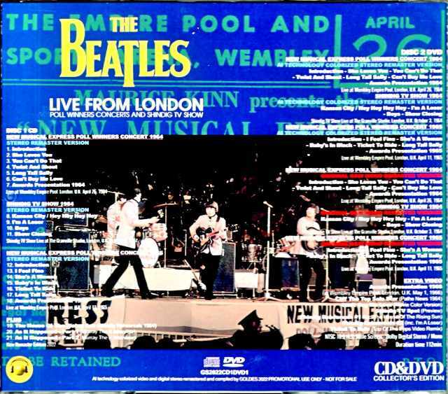 Beatles ビートルズ/ポール・ウィナーズ・コンサート 1964・65年 最新