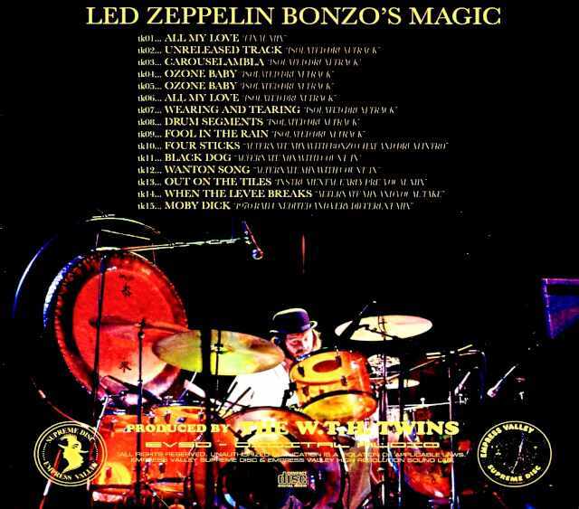 Led Zeppelin レッド・ツェッペリン/ジョン・ボーナムの魅力 Bonzo's