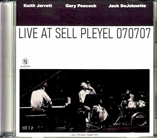 KEITH JARRETT JAPAN TOUR 2007 キース ジャレット Keith Jarrett Trio キース・ジャレット/Tokyo,Japan 5.8.2007