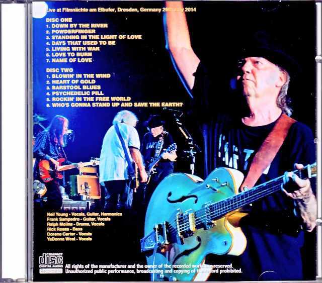 Neil Young Crazy Horse ニール・ヤング/Germany 7.26.2014 Complete