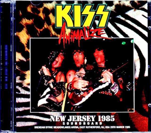 Kiss キッス/NJ,USA 1985 Soundboard New Source