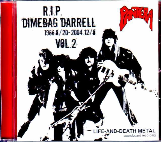 Dimebag Darrell Pantera ダイムバッグ・ダレル パンテラ/TX,USA