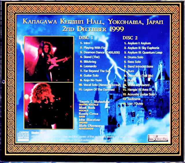 Yngwie Malmsteen イングヴェイ・マルムスティーン/Kanagawa,Japan