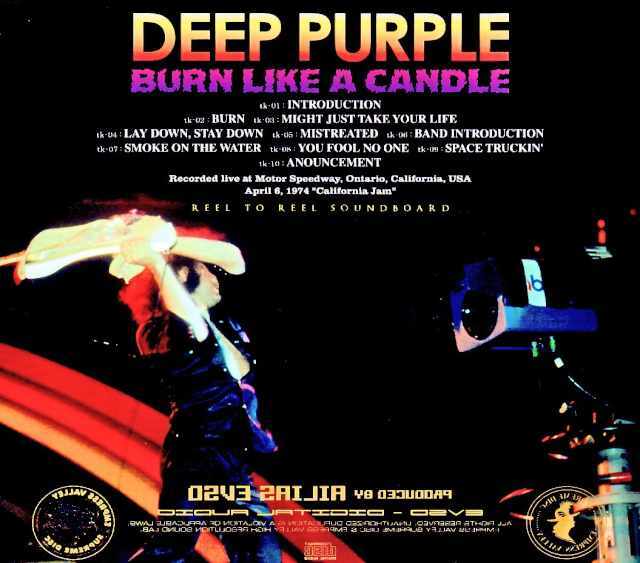 Deep Purple ディープ・パープル/カリフォルニア・ジャム 1974年 CA