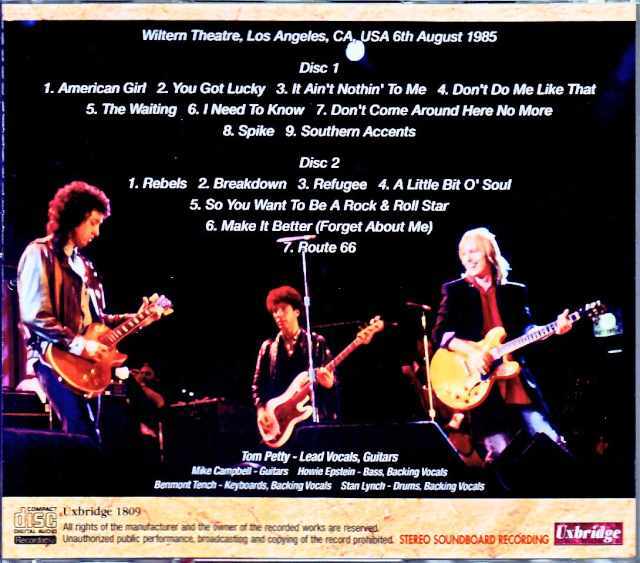 ■高音質USオリジナル盤◾️TOM PETTY and The Heartbrea ライヴ・アット・ザ・フィルモア 1997／トム・ペティ＆ザ