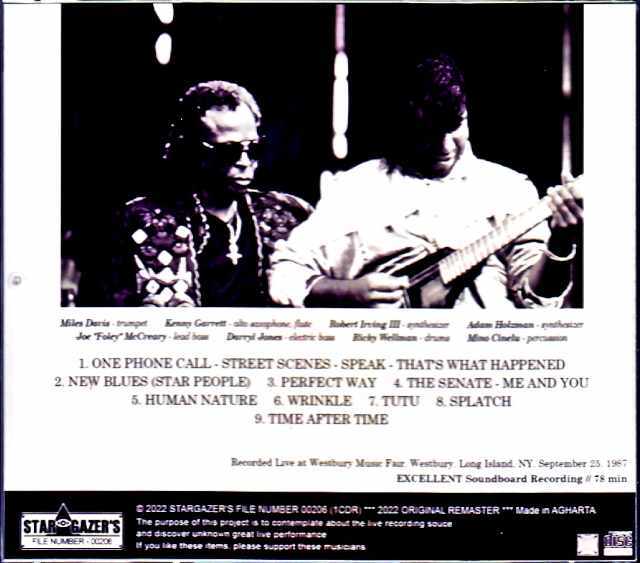 Miles Davis Kenny Garrett マイルス・デイビス ケニー・ギャレット/NY