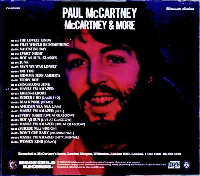 Paul McCartney the Fireman ポール・マッカートニー/マッカートニー