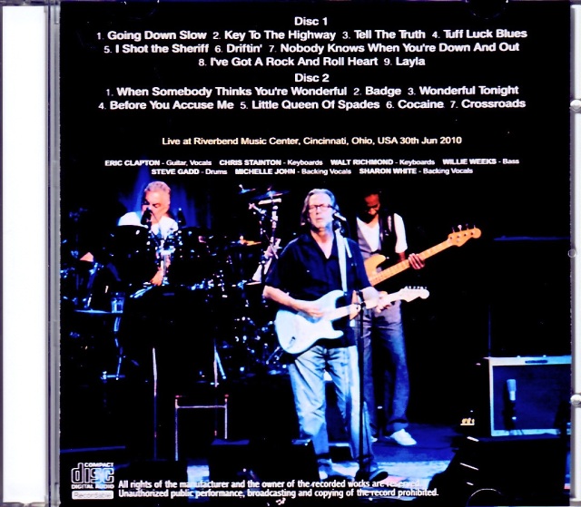 【PUFF38］ロニーウッド直筆サイン付『Eric Clapton Ⅱ』 PUFF38様専用］ロニーウッド直筆サイン付『Eric Clapton Ⅱ