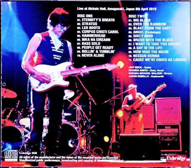 Jeff Beck ジェフ・ベック/Hyogo,Japan 2010