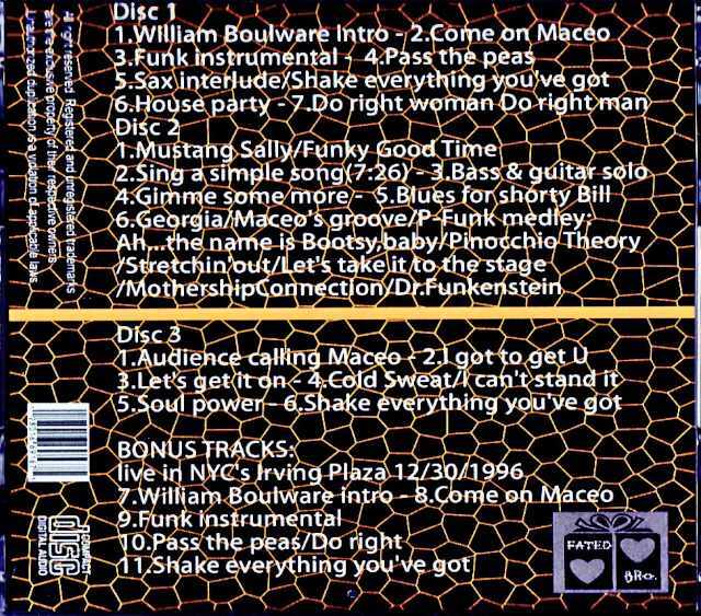 Maceo Parker メイシオ・パーカー/NY,USA 1997 & more