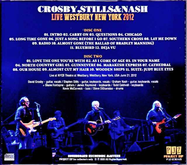 クロスビー・スティルス＆ナッシュ　4枚組ボックス「CSN」 CSN (4CD Box Set) / Crosby Stills & Nash (Crosby Stills Nash