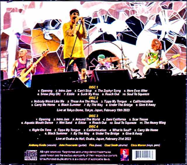 レッド・ホット・チリ・ペッパーズ 雑誌 切り抜き 表紙 チラシ  