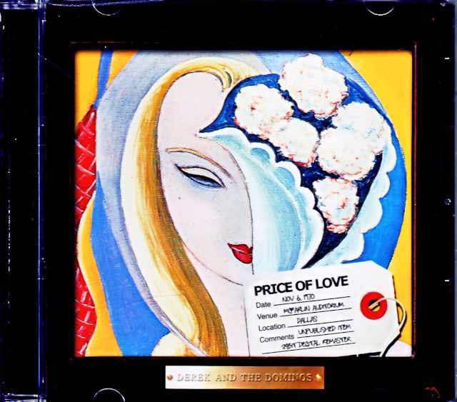 Derek and the Dominos デレク・アンド・ザ・ドミノス/TX,USA 1970