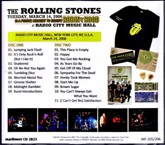 Rolling Stones ローリング・ストーンズ/米国ラジオ・シティ公演 2006