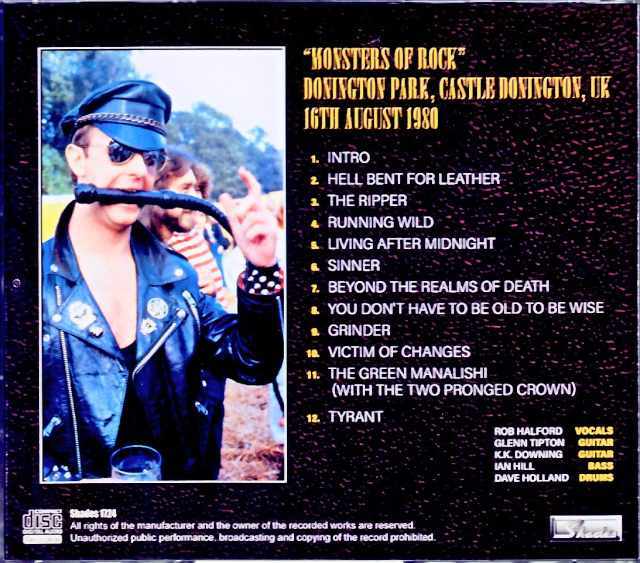 Judas Priest ジューダス・プリースト/England,UK 1980