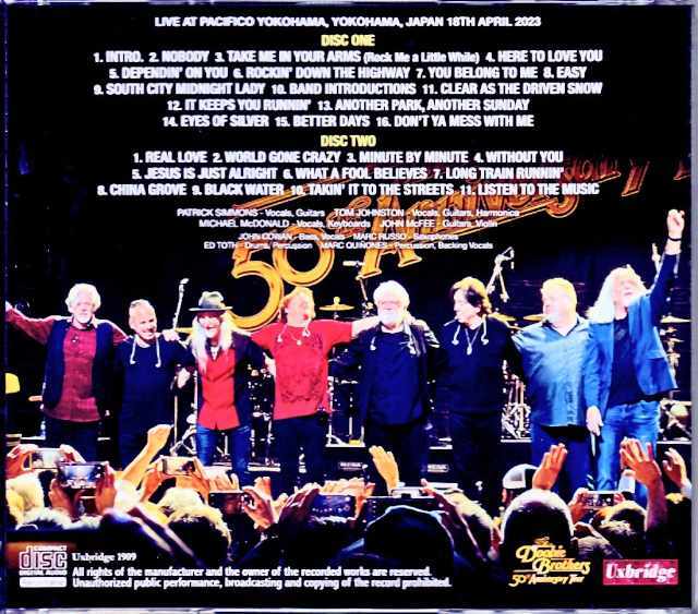 Doobie Brothers ドゥービー・ブラザーズ/Kanagawa,Japan 2023