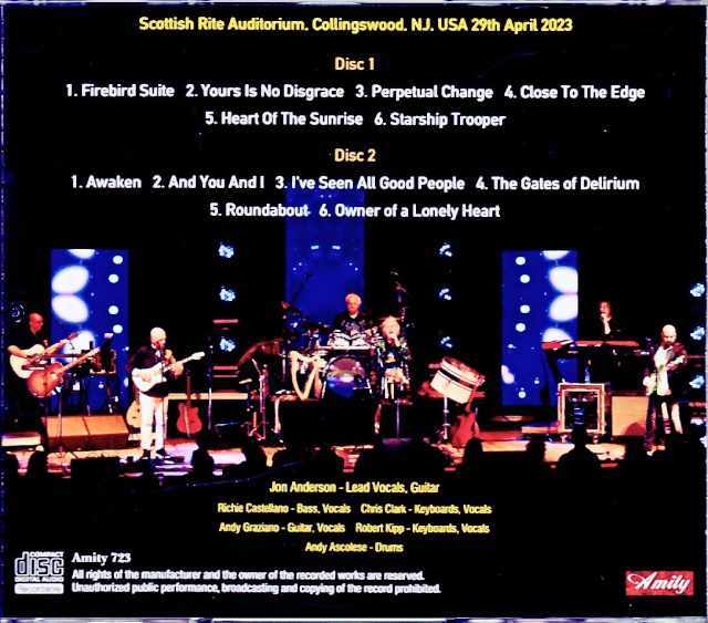 Yes Epics & Classics Jon Anderson イエス ジョン・アンダーソン/NJ