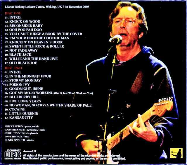 Eric Clapton エリック・クラプトン/England,UK 2005 Complete DAT Master