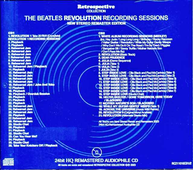 Beatles ビートルズ/レボリューション Revolution Recording