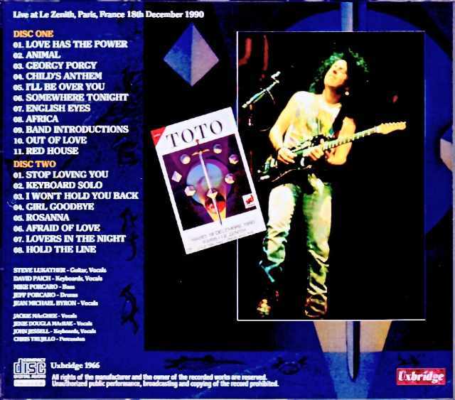 Toto トト/France 12.18.1990 Complete