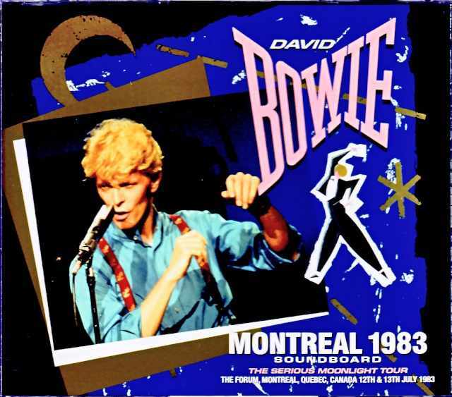 David Bowie デビッド・ボウイ/Canada 1983 2Days Complete