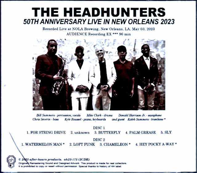 Headhunters ヘッド・ハンターズ//LA,USA 2023 Complete