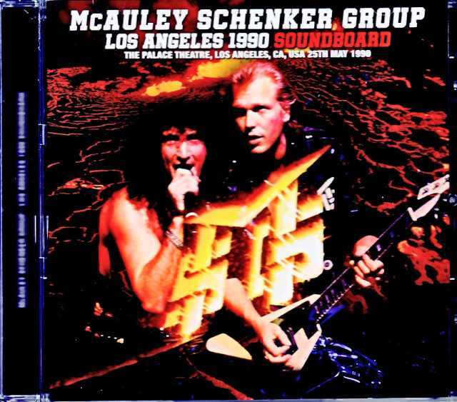 McAuley Schenker Group マッコーリー・シェンカー・グループ/CA,USA 1990 Upgrade