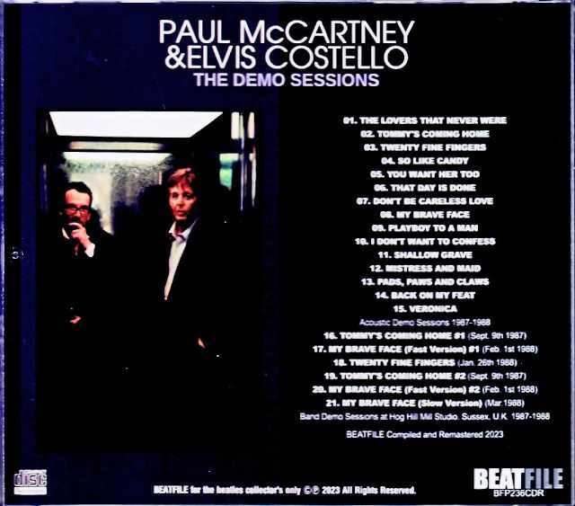 Paul McCartney Elvis Costello ポール・マッカートニー エルヴィス