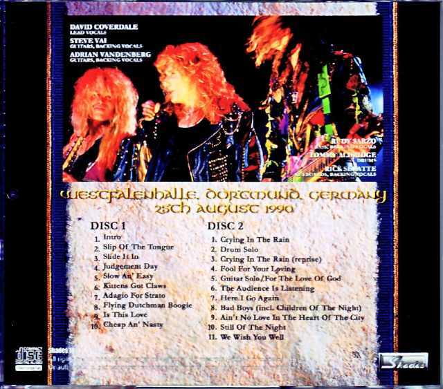 Whitesnake ホワイトスネイク/Germany 1990 Complete New Source
