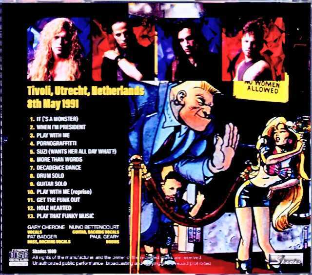 Extreme エクストリーム/Netherlands 1991 Complete