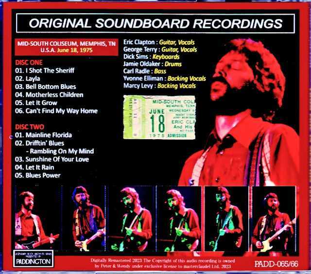 名盤！2CD！エリッククラブトン/CARNIVAL/1975年 Carnival - YouTube