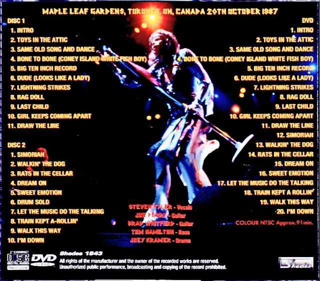 AEROSMITH CD24枚セット エアロスミス コレクターズCD Aerosmith(エアロスミス2011年 日本公演 大阪
