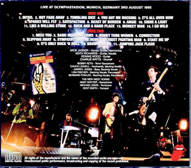 Rolling Stones ローリング・ストーンズ/Germany 1995 Complete Upgrade
