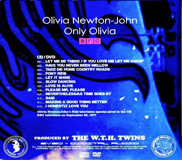 Olivia Newton-John オリビア・ニュートン・ジョン/思い出のままで