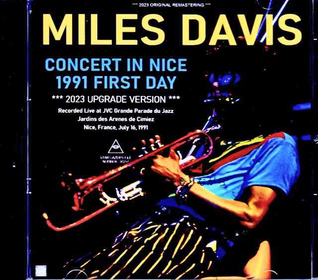 Miles Davis マイルス・デイビス/France 7.16.1991 Remastered
