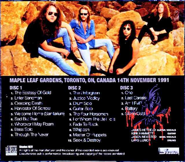 メタリカ  コンプリートベスト 5bbf93441052a0bff5c98366aaf002