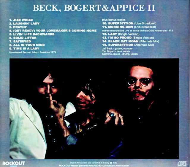 Beck,Bogert & Appice ベック・ボガート・アンド・アピス/Unreleased